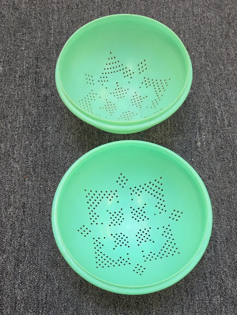 Mint Green Decorative Colander Bowl Set - Tupperware